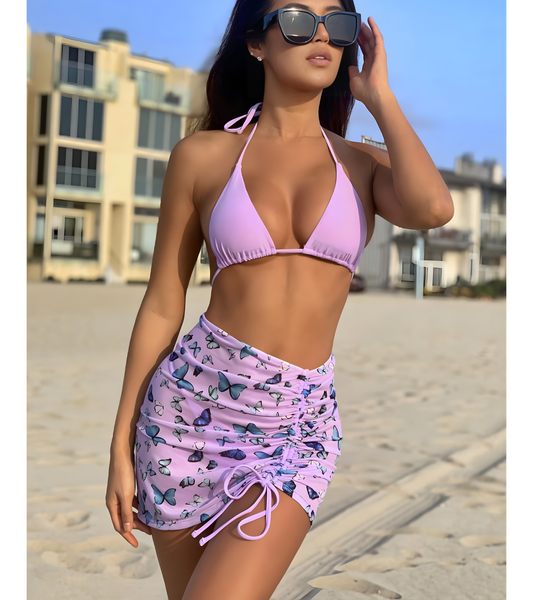 Bambi Three Piece - Purple