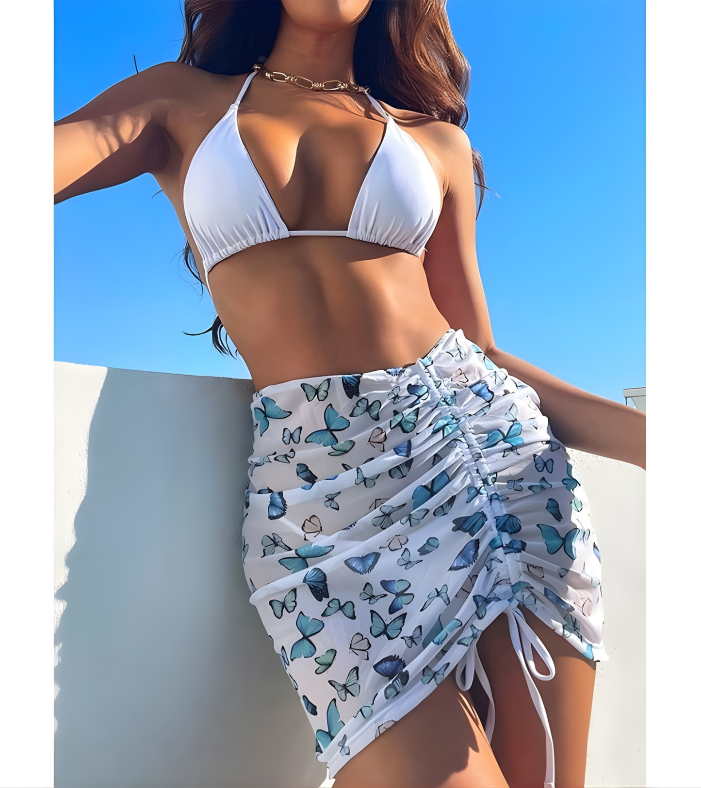 Bambi Three Piece - White