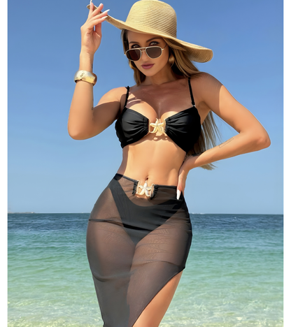Josephine Three Piece - Black