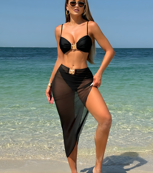 Josephine Three Piece - Black